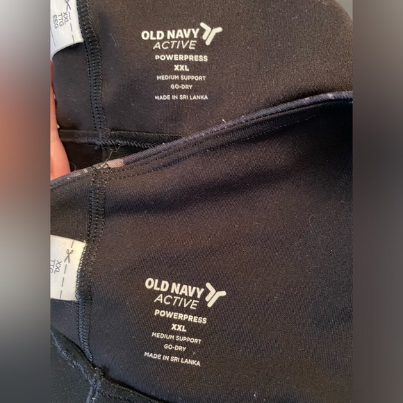 Bundle of 2 Old Navy Power Press Sports Bra XXL - Picture 8 of 8